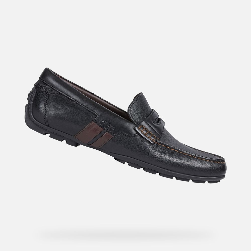 Geox Erkek Loafers Siyah - Moner - CFX-409386